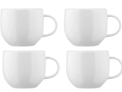 Alessi Koffiekopjes All-Time 270 ml - 4 stuks - Guido Venturini - AGV29/78