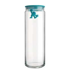 Alessi Voorraadpot Gianni A Little Man Holding On Tight Blauw - 2 liter - Mattia Di Rosa - AMDR08 AZ