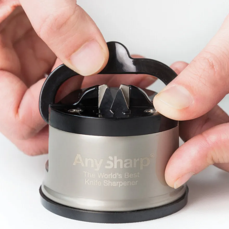 AnySharp Messenslijper Pro Zilver
