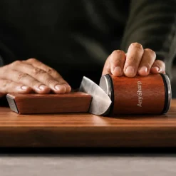 AnySharp Rollende Messenslijper met Magnetische Hoekgeleider