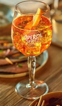 Aperol Spritz Glazen - 450 ml - Officieel Glas - 6 stuks