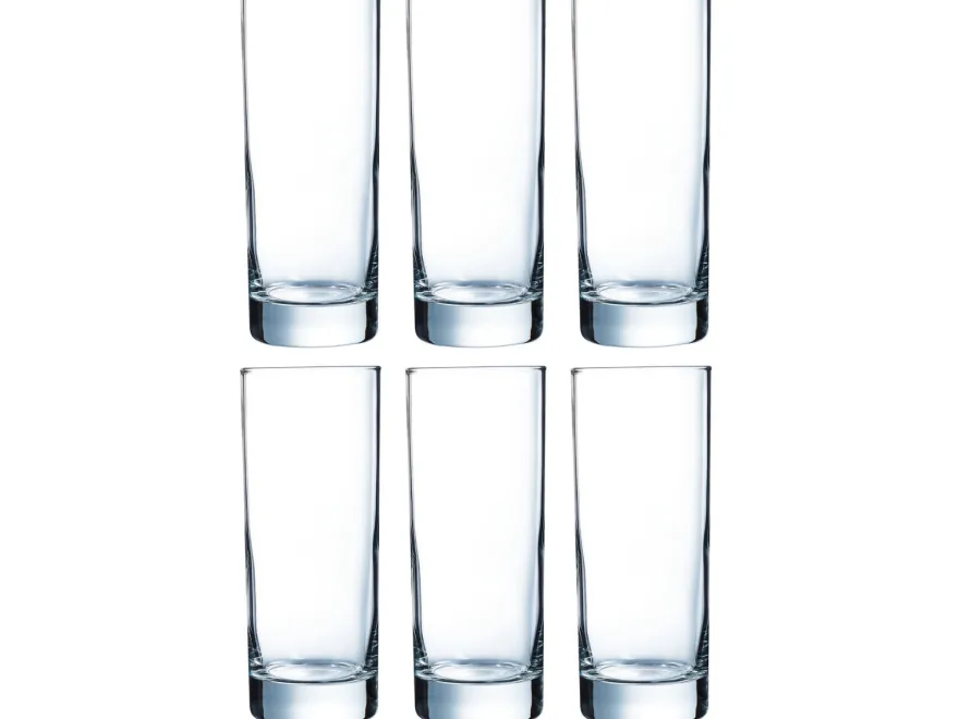 Arcoroc Longdrinkglazen Islande - 290 ml - 6 stuks