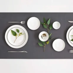 ASA Selection Diepe Borden / Pastaborden A Table Ligne Noire ø 22 cm - 4 Stuks