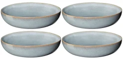ASA Selection Diepe Borden / Pastaborden Saisons Denim ø 21 cm - 4 Stuks