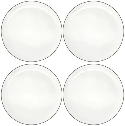 ASA Selection Dinerborden A Table Ligne Noire ø 26.5 cm - 4 stuks