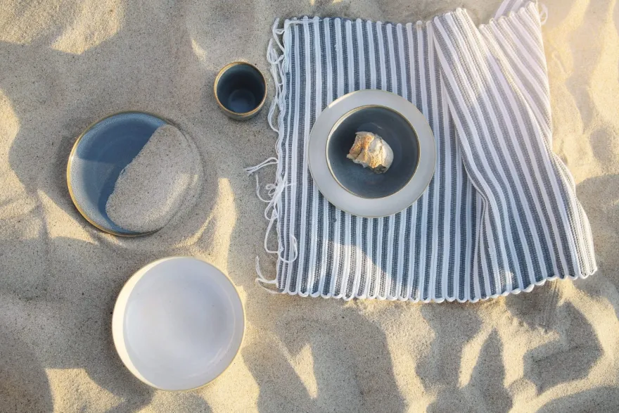 ASA Selection Soepkommen / Kommen Saisons Sand ø 15 cm / 350 ml - 4 Stuks