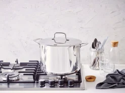 Beka Kookpan Maestro RVS met deksel ΓΈ 24 cm / 5.1 liter - geschikt voor alle warmtebronnen