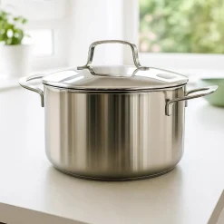 Beka Kookpan Maestro RVS met deksel ΓΈ 20 cm / 3.7 liter - geschikt voor alle warmtebronnen