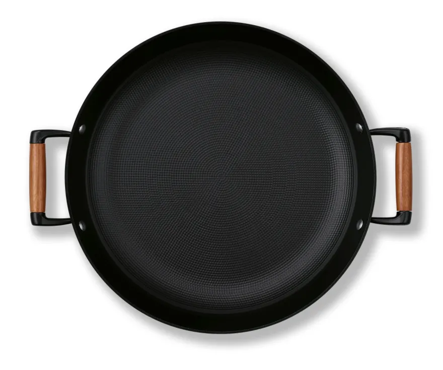Beka Paella pan met 2 zijgrepen Mandala Gietijzer ø 36 cm - keramische anti-aanbaklaag - geschikt voor alle warmtebronnen
