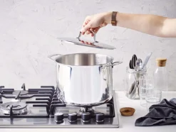Beka Soeppan Maestro RVS met deksel ø 24 cm / 7.4 liter - geschikt voor alle warmtebronnen