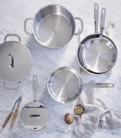 Beka Steelpan Maestro RVS met 2 giettuiten ø 14 cm / 1 liter - geschikt voor alle warmtebronnen