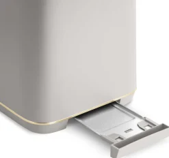 Berlinger Haus Broodrooster Digitaal Mat Crème - 2 Sleuven - 870W