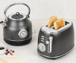 Berlinger Haus Broodrooster Mat Antraciet - 2 Sleufen - 850 W