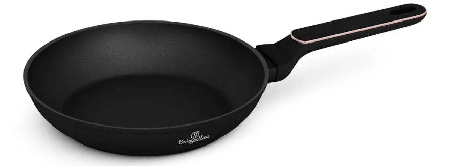 Berlinger Haus Koekenpan Zwart Rosègoud ø 24 cm - geschikt voor alle warmtebronnen - standaard anti-aanbaklaag