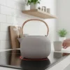 Berlinger Haus Theepot met RVS Filter - Gietijzer Taupe - 1 Liter