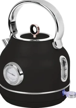Berlinger Haus Waterkoker Zwart Rosègoud - met Thermometer - 1.7 Liter - 2200W