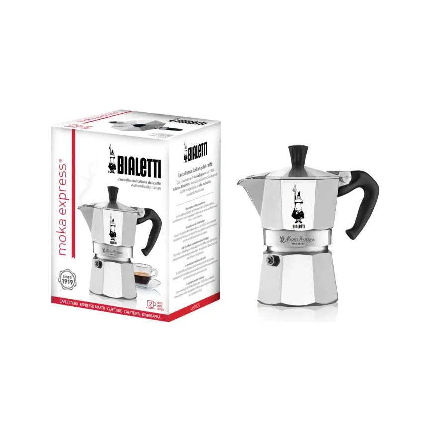 Bialetti Percolator Moka Express 3 Kops - 130 ml