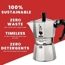 Bialetti Percolator Moka Express 6 Kops - 270 ml