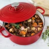 BK Braadpan Bourgogne Chili Red - ø 26 cm / 5.3 Liter