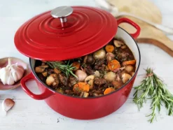 BK Braadpan Bourgogne Chili Red - ø 26 cm / 5.3 Liter