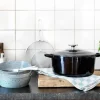 BK Braadpan Bourgogne Jet Black Gietijzer ø 26 cm / 5.3 Liter - geëmailleerde anti-aanbaklaag