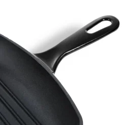 BK Grillpan Bourgogne Jet Black Gietijzer 26 x 26 cm - geëmailleerde anti-aanbaklaag