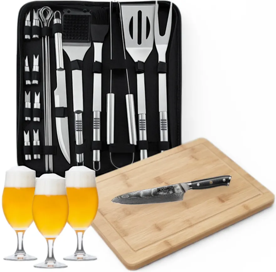 Blackwell Barbecue & Grill Box XXL – BBQ Tools/Accessoires Cadeau