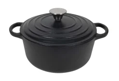 Blackwell Braadpan met deksel Cast Iron Gietijzer ø 20 cm - zonder anti-aanbaklaag