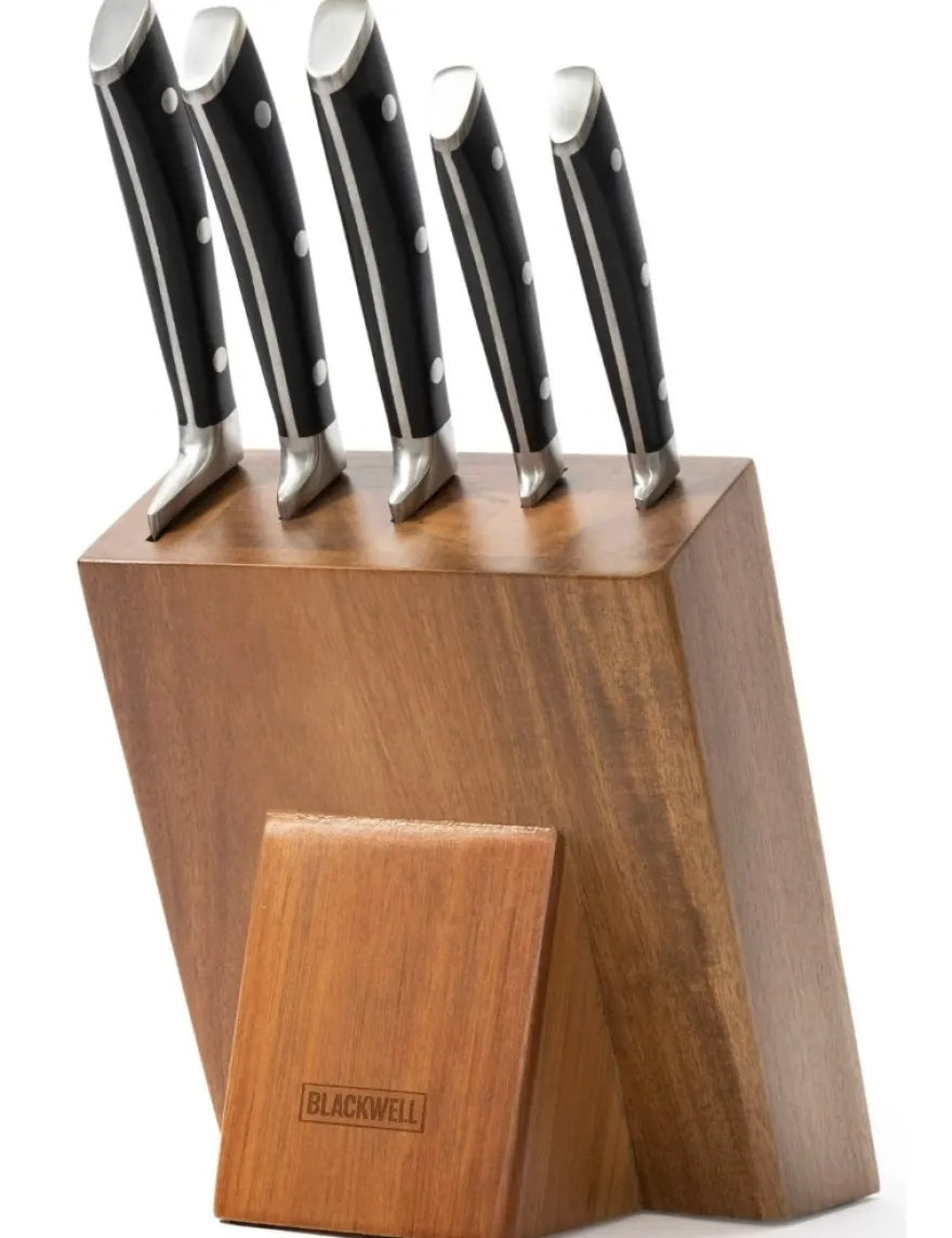 Blackwell Messenblok - Deluxe - Koksmes, Broodmes, Vleesmes, Officemes & Schilmes 6-delig
