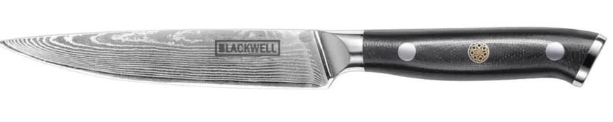 Blackwell Officemes Japanse stijl - 67 lagen damaststaal - VG10 - 12,5 cm