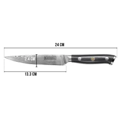 Blackwell Officemes Japanse stijl - 67 lagen damaststaal - VG10 - 12,5 cm