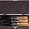 Blackwell Steakmessen Laguiole - Olijfhout - 6 Stuks