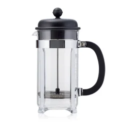 Bodum Cafetière - Caffettiera - French Press met Kunststof Deksel 8 Kops - 1 liter
