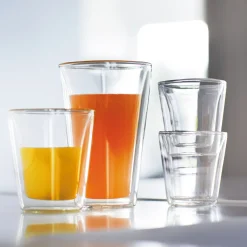 Bodum Dubbelwandige koffie- / theeglazen Canteen - gepatenteerd ventiel - 200 ml - 2 stuks