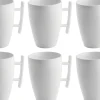 BonBistro Cappuccino kopjes Yong Squito 300 ml - Wit - 6 stuks