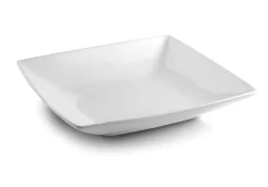 BonBistro Diepe Borden / Pastaborden Yong Squito 22 x 22 cm - Wit - 6 stuks