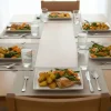 BonBistro Dinerborden Yong Squito 26 x 26 cm - Wit - 6 stuks