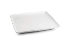 BonBistro Ontbijtborden / Dessertborden Yong Squito 18 x 18 cm - Wit - 6 stuks