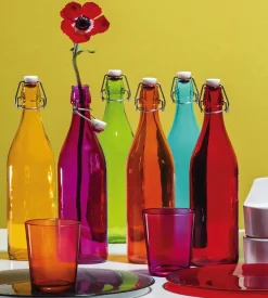 Bormioli Rocco Beugelfles / Weckfles Giara - Lichtblauw - 1 liter