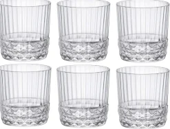 Bormioli Rocco Cocktailglazen / Whiskey Glazen / Waterglazen America 20's - 380 ml - 6 stuks