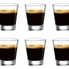 Bormioli Rocco Espresso Glazen Caffeino 85 ml - 6 stuks