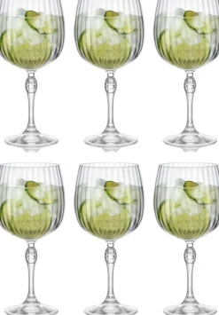 Bormioli Rocco Gin Tonic Glazen America 20's - 740 ml - 6 stuks