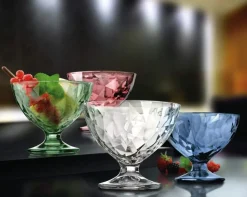 Bormioli Rocco IJscoupes - Sorbetglazen - Diamond - 360 ml - 6 stuks