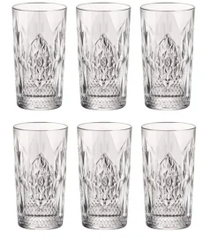 Bormioli Rocco Longdrinkglazen Stone - 490 ml - 6 stuks