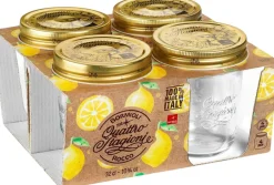 Bormioli Rocco Mason Jar / Weckpot Quattro Stagioni - ø 9 cm / 320 ml - 4 stuks