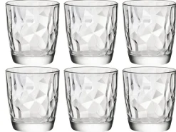 Bormioli Rocco Waterglazen Diamond - 390 ml - 6 stuks