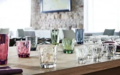 Bormioli Rocco Waterglazen Diamond - Blauw - 300 ml - 6 stuks