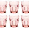 Bormioli Rocco Waterglazen Rock Bar - Oranje - 270 ml - 6 stuks