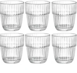 Bormioli Rocco Waterglazen Stapelbaar - Barshine - 305 ml - 6 stuks