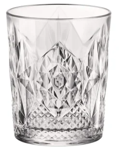 Bormioli Rocco Whiskey Glazen Stone - 370 ml - 6 stuks
